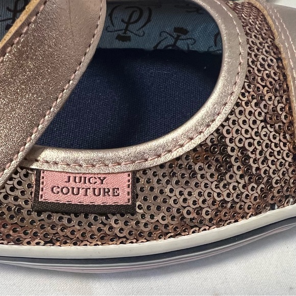 Juicy Couture Sequined Mary Jane Flats New size 8.5 - Picture 5 of 9